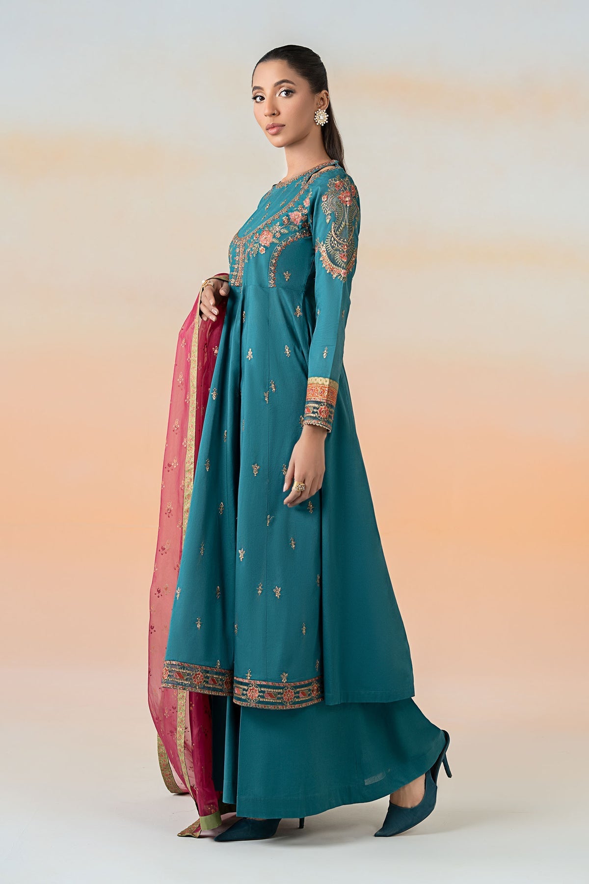 Maria B | Formal Wears | DW-EF25-60 by Maria B - Designer Dress - Type: Ladies Clothes - Available at Libayah - 100% Original
