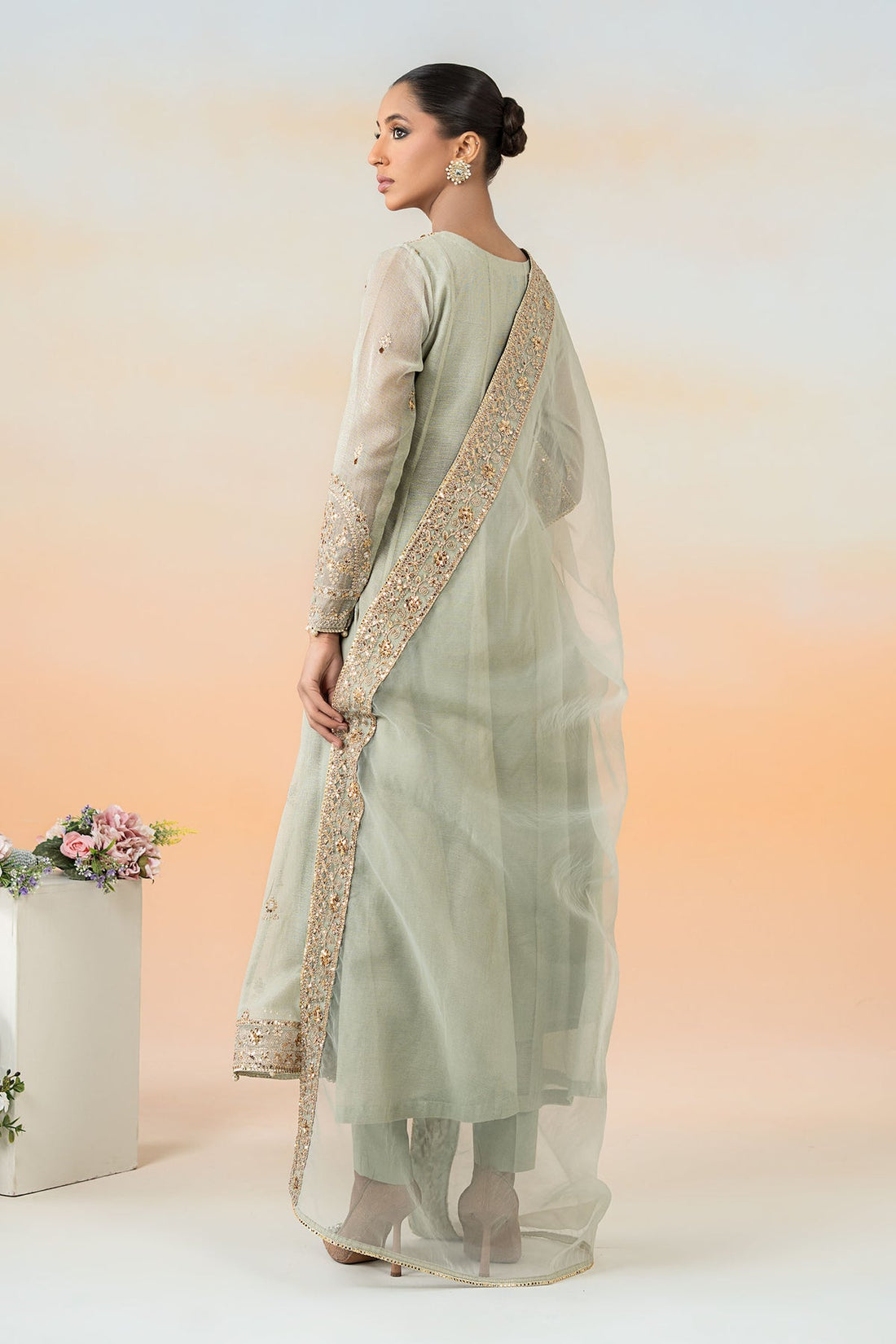 Maria B | Formal Wears | DW-EF25-88 by Maria B - Designer Dress - Type: Ladies Clothes - Available at Libayah - 100% Original