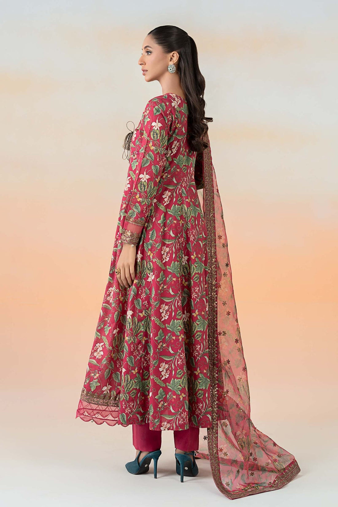 Maria B | Formal Wears | DW-EF25-90 by Maria B - Designer Dress - Type: Ladies Clothes - Available at Libayah - 100% Original