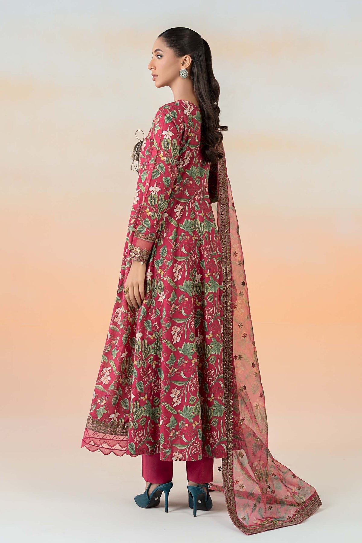 Maria B | Formal Wears | DW-EF25-90 by Maria B - Designer Dress - Type: Ladies Clothes - Available at Libayah - 100% Original