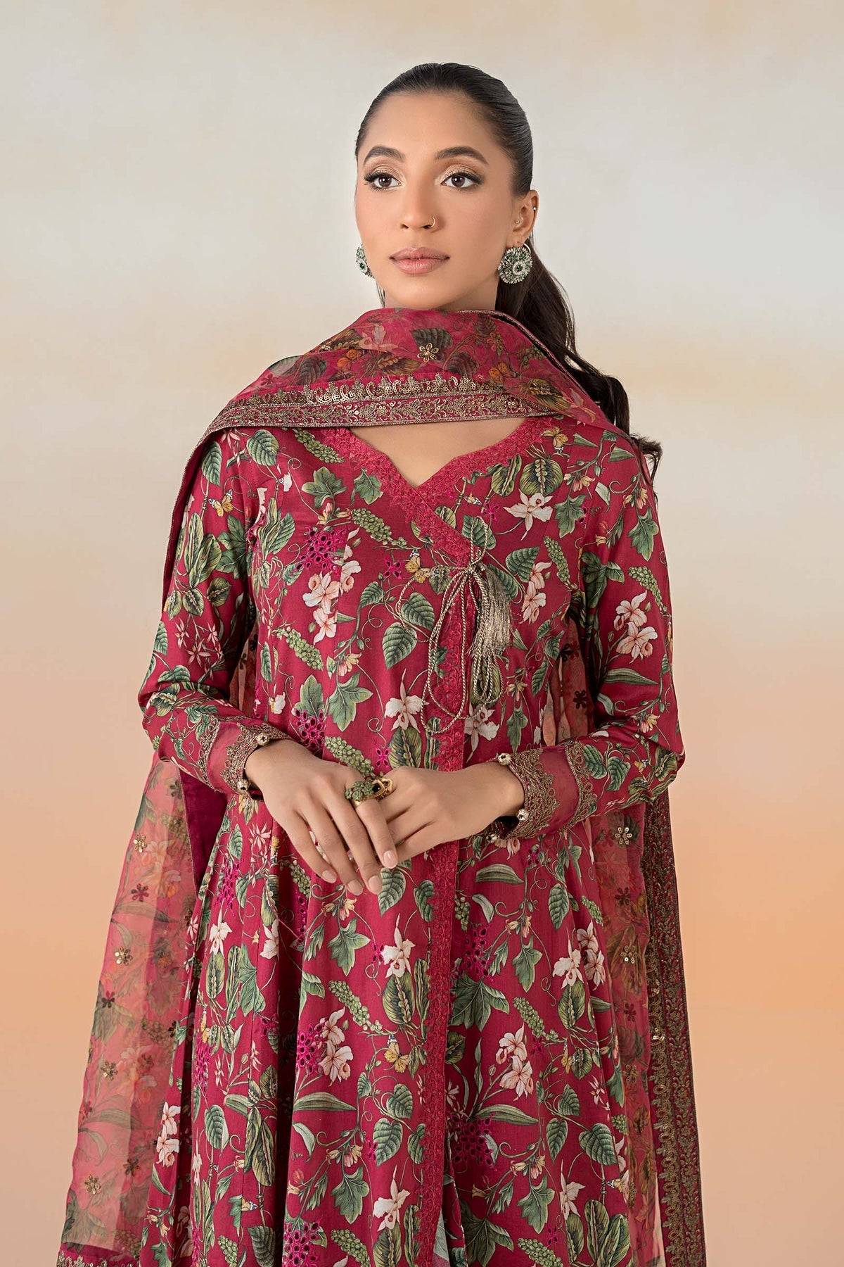 Maria B | Formal Wears | DW-EF25-90 by Maria B - Designer Dress - Type: Ladies Clothes - Available at Libayah - 100% Original