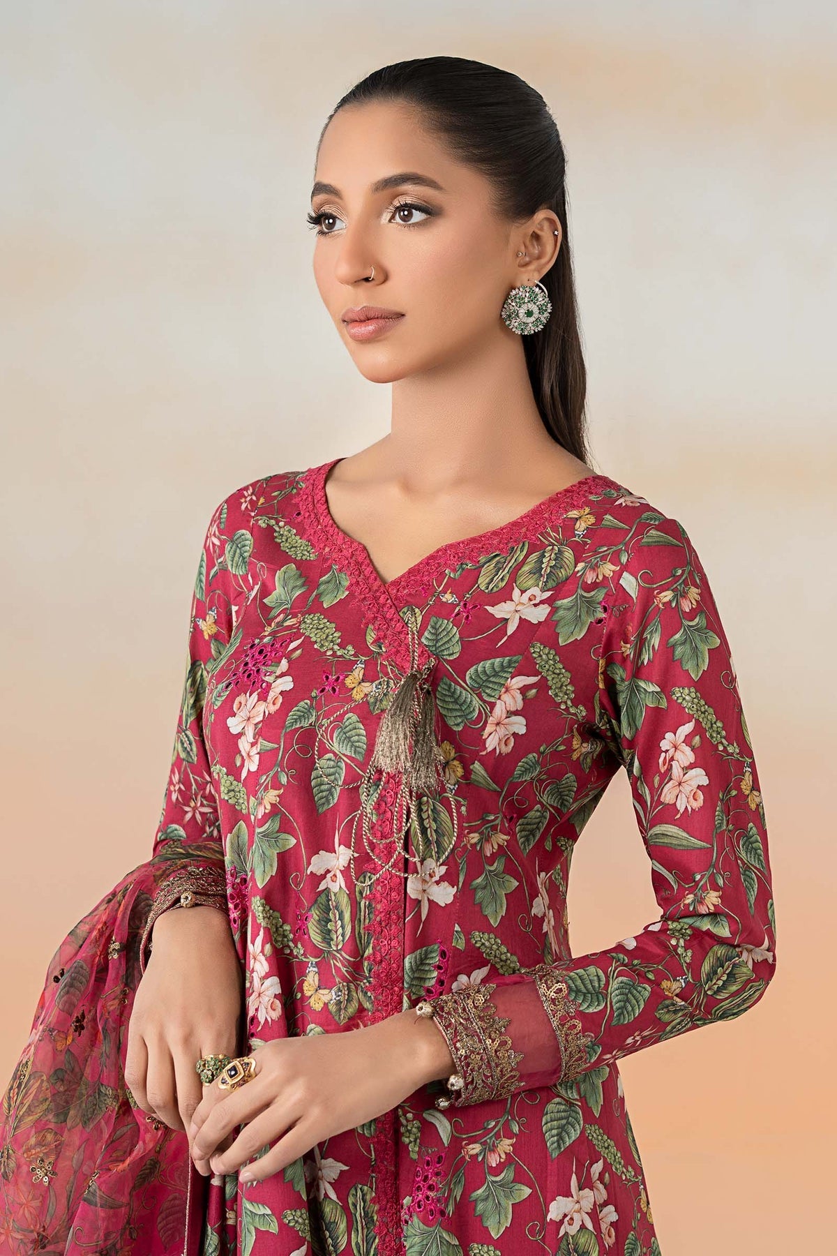Maria B | Formal Wears | DW-EF25-90 by Maria B - Designer Dress - Type: Ladies Clothes - Available at Libayah - 100% Original