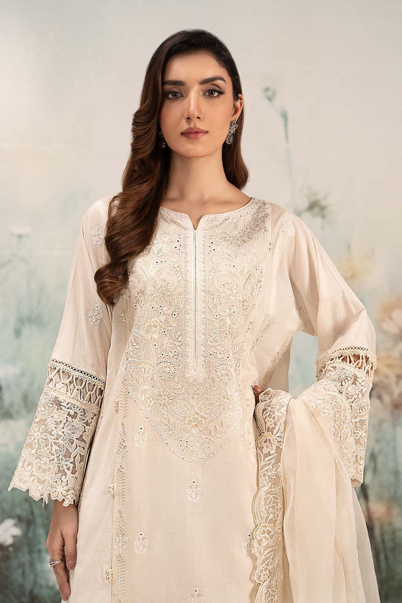 Maria B | Casual Pret 25 | DW-EF25-95 by Maria B - Designer Dress - Type: Ladies Clothes - Available at Libayah - 100% Original