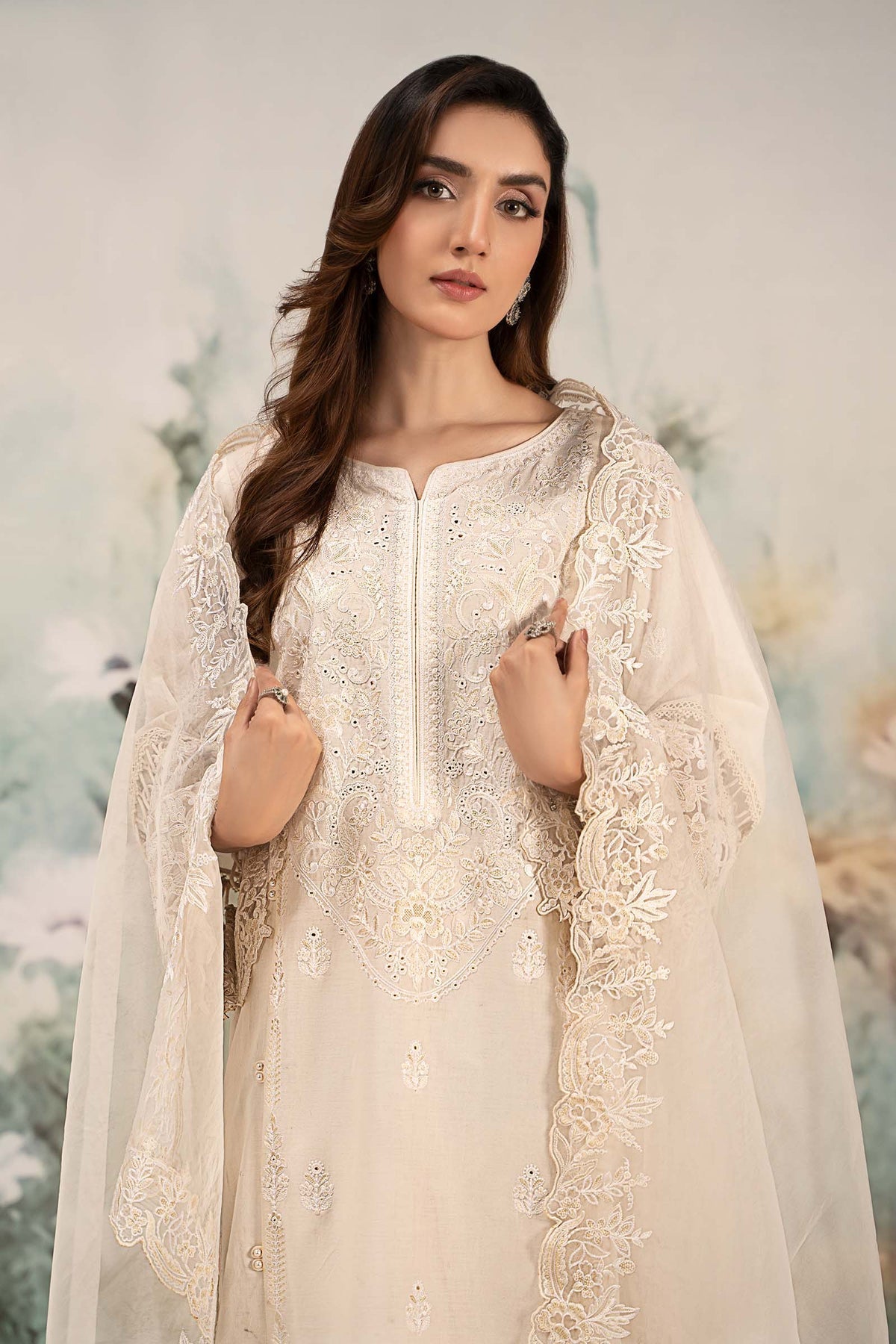 Maria B | Casual Pret 25 | DW-EF25-95 by Maria B - Designer Dress - Type: Ladies Clothes - Available at Libayah - 100% Original