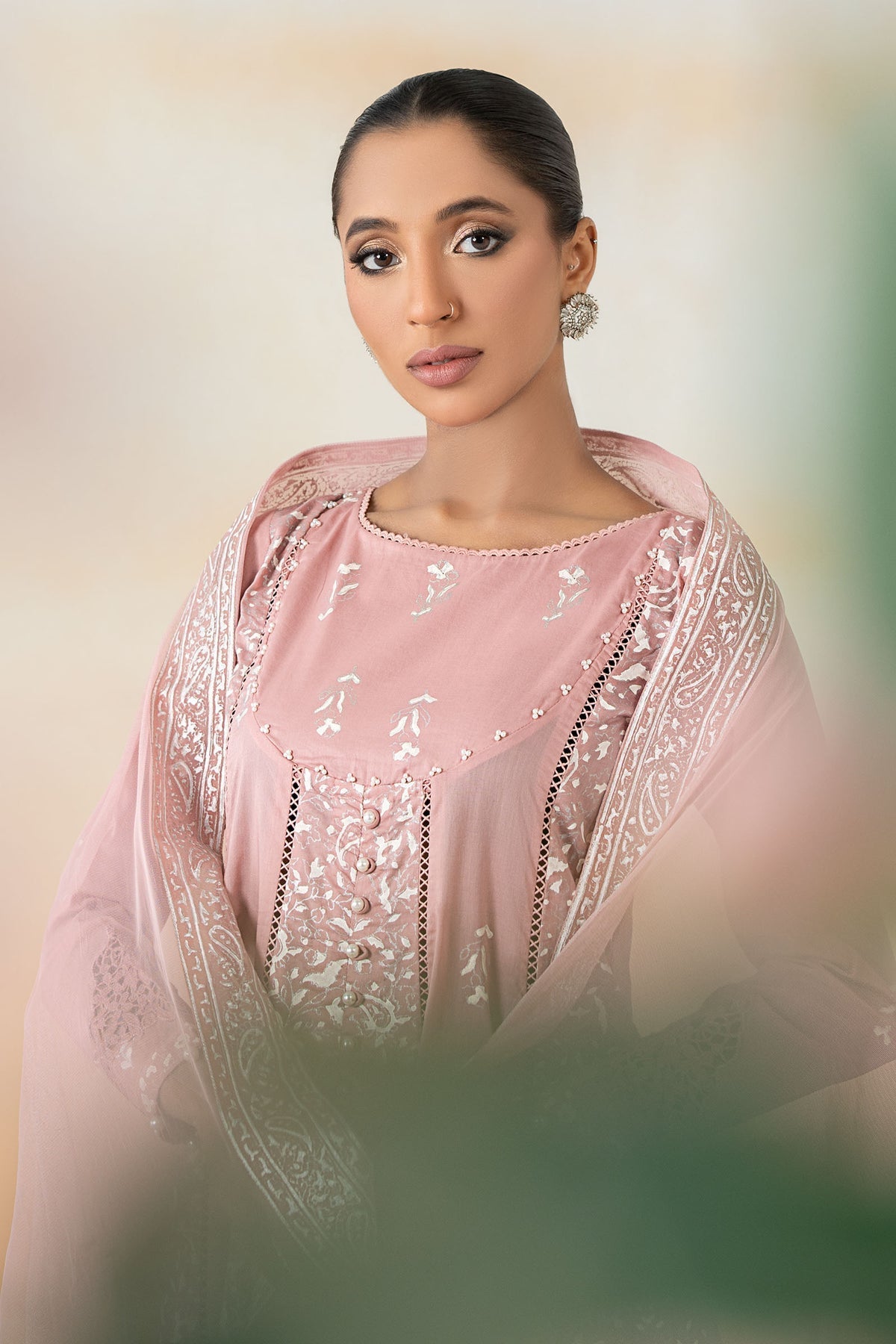 Maria B | Casual Pret 25 | DW-EF25-97 by Maria B - Designer Dress - Type: Ladies Clothes - Available at Libayah - 100% Original