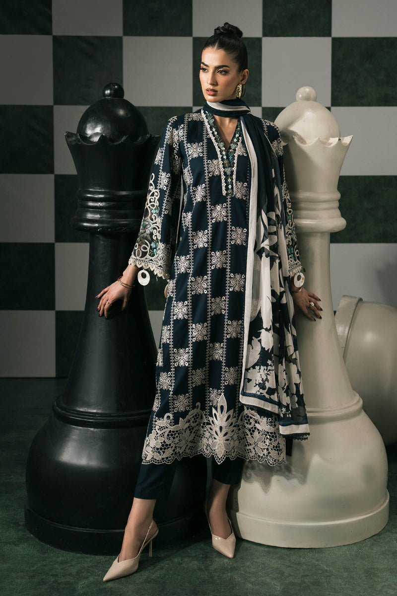 Maria B | Eid Festive Pret | DW-EF26-05 - Designer Dress - Type : Ladies Clothes - Available at Libayah - 100% Original