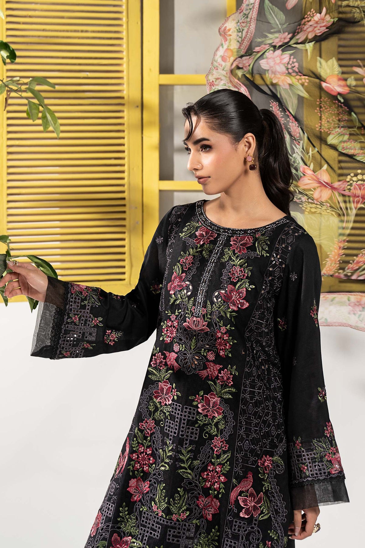 Maria B | Eid Festive Pret | DW-EF26-10 - Designer Dress - Type : Ladies Clothes - Available at Libayah - 100% Original