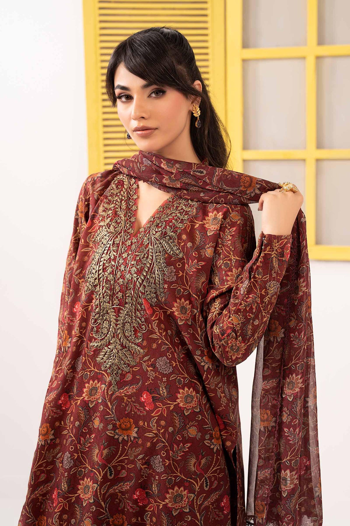 Maria B | Eid Festive Pret | DW-EF26-28 - Designer Dress - Type : Ladies Clothes - Available at Libayah - 100% Original