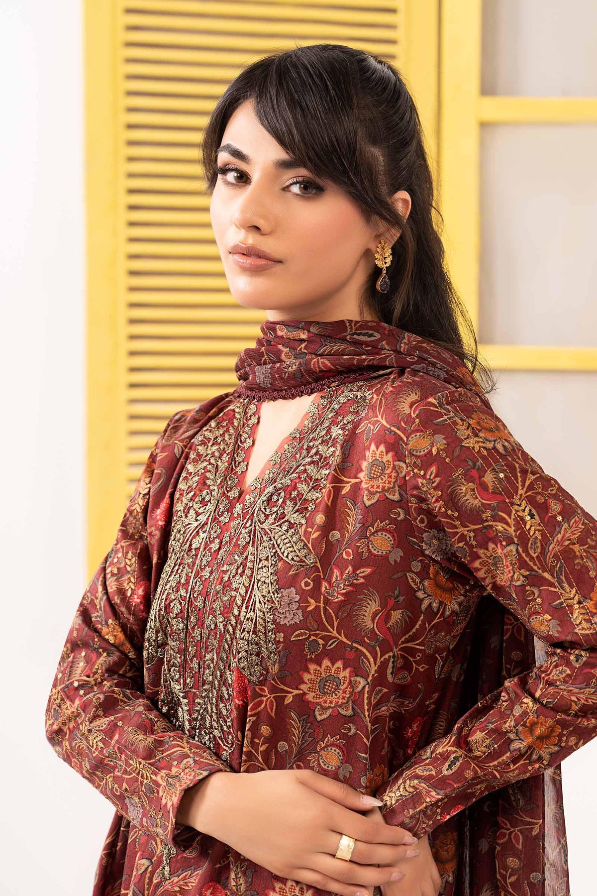 Maria B | Eid Festive Pret | DW-EF26-28 - Designer Dress - Type : Ladies Clothes - Available at Libayah - 100% Original