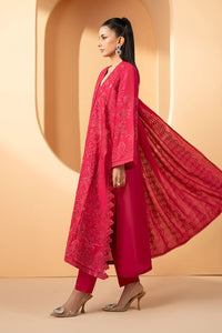 Maria B | Luxury Pret Pre Fall | DW-EF26-30-Magenta by Maria B - Designer Dress  - Type : Ladies Clothes - Available at Libayah - 100% Original 