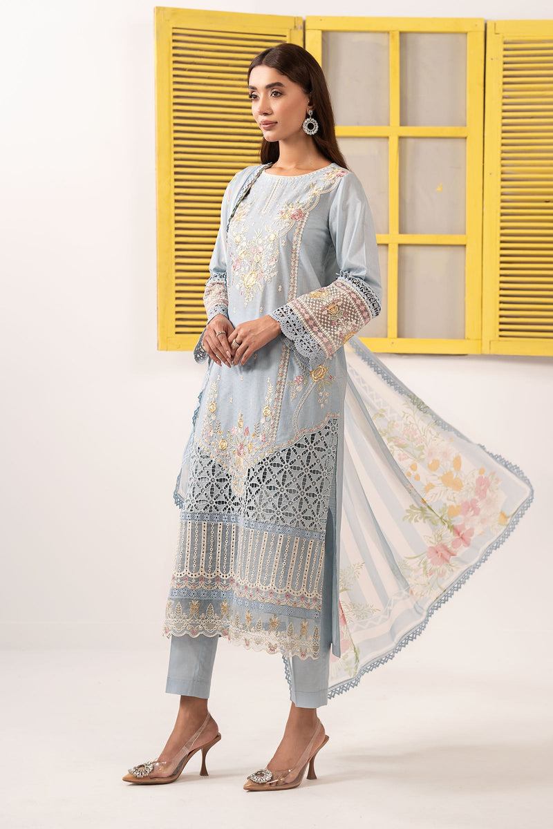 Maria B | Eid Festive Pret | DW-EF26-60 - Designer Dress - Type : Ladies Clothes - Available at Libayah - 100% Original