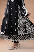Maria B | Luxury Winter Pret 25 | DW-MN24-04R1-Black by Maria B - Designer Dress  - Type : Ladies Clothes - Available at Libayah - 100% Original 