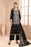 Maria B | Luxury Winter Pret 25 | DW-MN25-06-Black by Maria B - Designer Dress  - Type : Ladies Clothes - Available at Libayah - 100% Original 