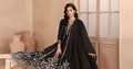 Maria B | Luxury Winter Pret 25 | DW-MN25-09-Black by Maria B - Designer Dress  - Type : Ladies Clothes - Available at Libayah - 100% Original 