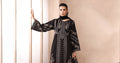 Maria B | Luxury Winter Pret 25 | DW-MN25-10-Black by Maria B - Designer Dress  - Type : Ladies Clothes - Available at Libayah - 100% Original 