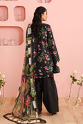 Maria B | Luxury Winter Pret 25 | DW-PF25-06-Black by Maria B - Designer Dress  - Type : Ladies Clothes - Available at Libayah - 100% Original 