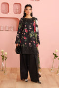 Maria B | Luxury Winter Pret 25 | DW-PF25-06-Black by Maria B - Designer Dress  - Type : Ladies Clothes - Available at Libayah - 100% Original 
