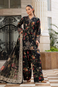Maria B | Luxury Pret Pre Fall | DW-PF26-03-Black by Maria B - Designer Dress  - Type : Ladies Clothes - Available at Libayah - 100% Original 