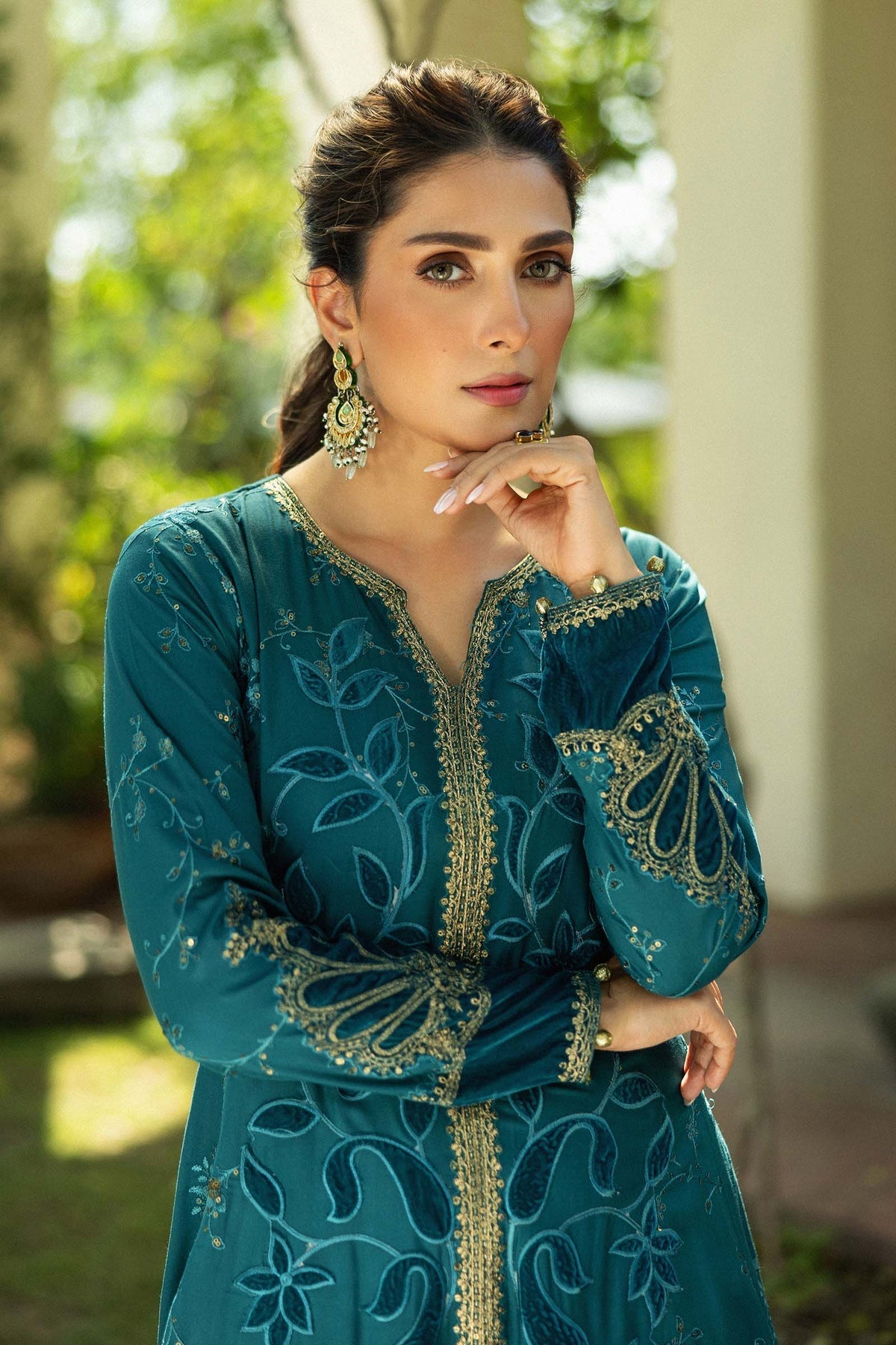 Maria B | Casual Pret 2024 | Plush Suit | DW-W24-159 by Maria B - Designer Dress - Type: Ladies Clothes - Available at Libayah - 100% Original