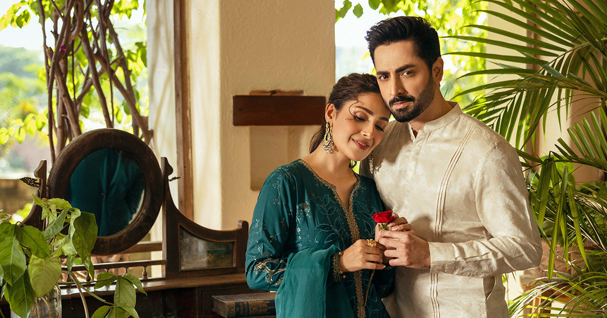 Maria B | Casual Pret 2024 | Plush Suit | DW-W24-159 by Maria B - Designer Dress - Type: Ladies Clothes - Available at Libayah - 100% Original