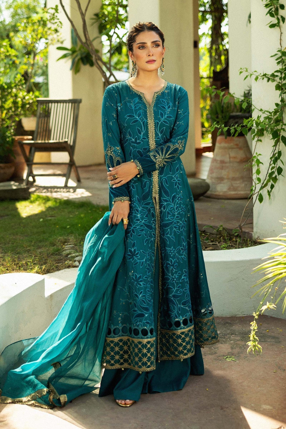 Maria B | Casual Pret 2024 | Plush Suit | DW-W24-159 by Maria B - Designer Dress - Type: Ladies Clothes - Available at Libayah - 100% Original