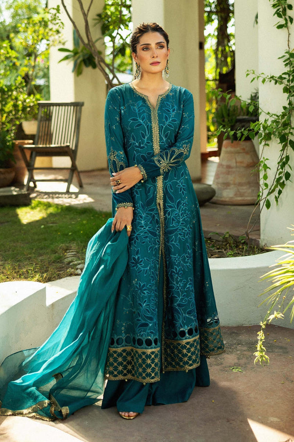 Maria B | Casual Pret 2024 | Plush Suit | DW-W24-159 by Maria B - Designer Dress - Type: Ladies Clothes - Available at Libayah - 100% Original