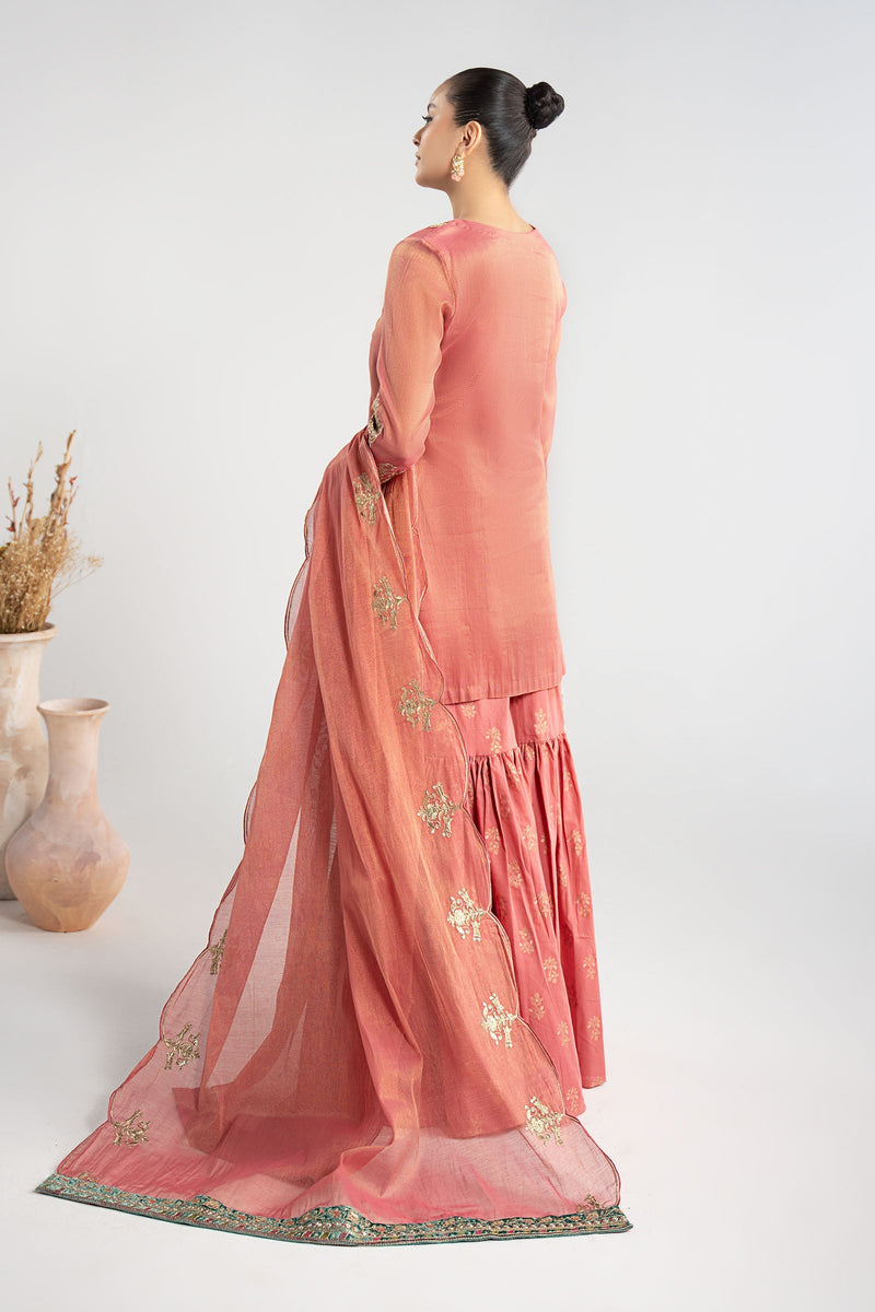 Maria B | Pre Fall Dresses | 3 Piece Embroidered Masoori Suit ZD by Maria B - Designer Dress  - Type : Ladies Clothes - Available at Libayah - 100% Original 