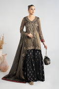 Maria B | Luxury Winter Pret 25 | DW-W25-01-Black by Maria B - Designer Dress  - Type : Ladies Clothes - Available at Libayah - 100% Original 