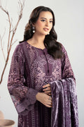 Maria B | Luxury Winter Pret 25 | DW-W25-24-Purple by Maria B - Designer Dress  - Type : Ladies Clothes - Available at Libayah - 100% Original 