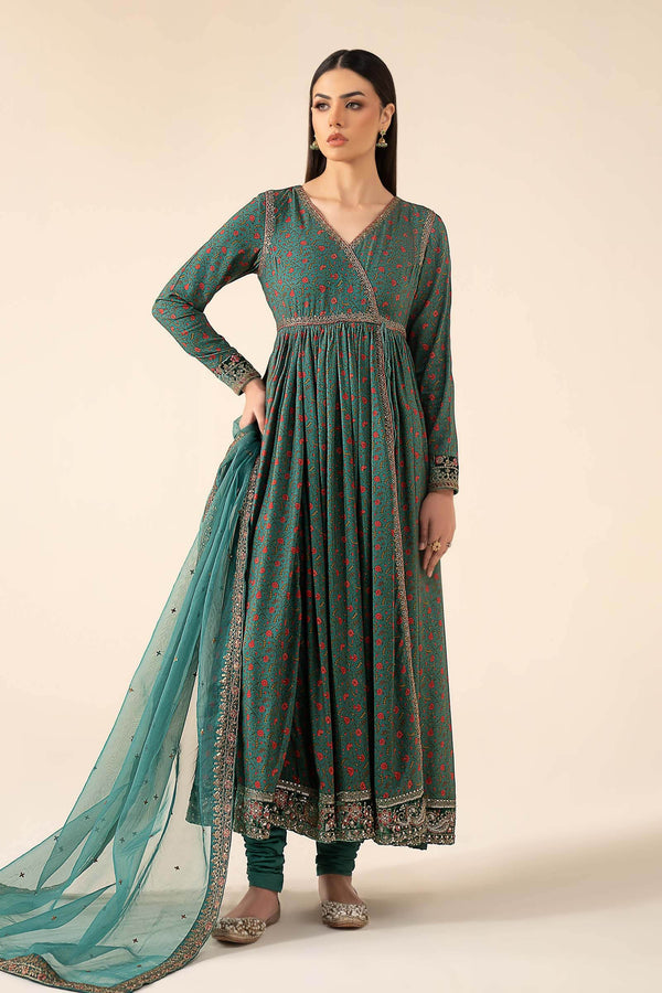 Maria B | Eid Festive Pret | DW-W25-25 - Designer Dress - Type : Ladies Clothes - Available at Libayah - 100% Original