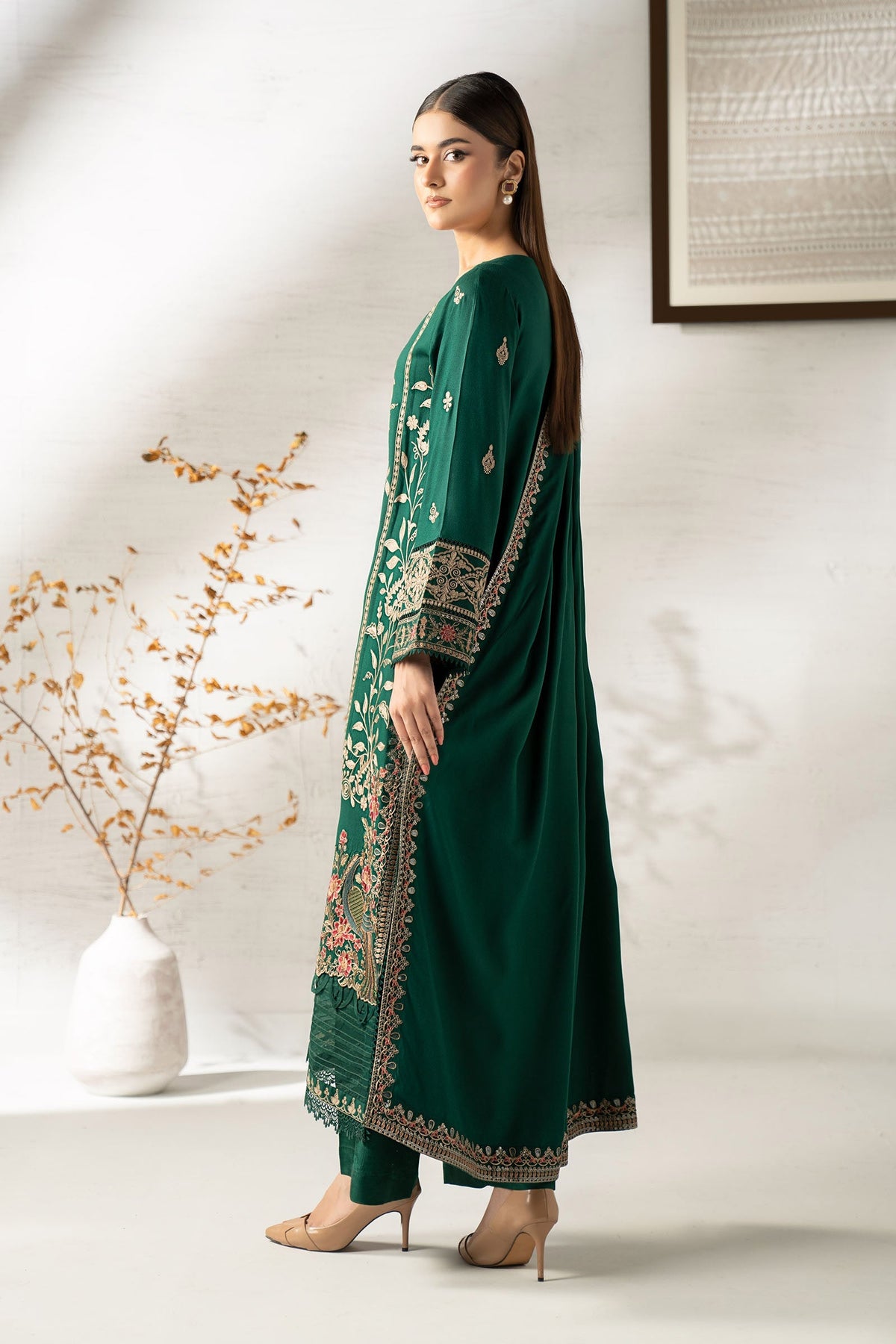 Maria B | Pre fall Dresses | DW-W25-32 G by Maria B - Designer Dress  - Type : Ladies Clothes - Available at Libayah - 100% Original 