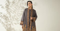 Maria B | Luxury Winter Pret 25 | DW-W25-49-Grey by Maria B - Designer Dress  - Type : Ladies Clothes - Available at Libayah - 100% Original 
