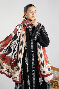 Maria B | Luxury Winter Pret 25 | DW-W25-51-Black by Maria B - Designer Dress  - Type : Ladies Clothes - Available at Libayah - 100% Original 
