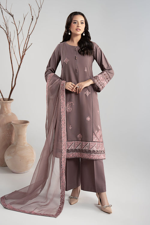 Maria B | Pre fall Dresses |  DW-W25-54 P by Maria B - Designer Dress  - Type : Ladies Clothes - Available at Libayah - 100% Original 