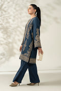 Maria B | Luxury Winter Pret 25 | DW-W25-58-Blue by Maria B - Designer Dress  - Type : Ladies Clothes - Available at Libayah - 100% Original 