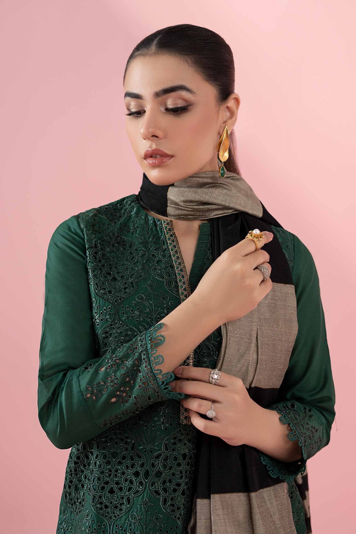 Maria B | Eid Festive Pret | DW-EF22-41R1 - Designer Dress - Type : Ladies Clothes - Available at Libayah - 100% Original