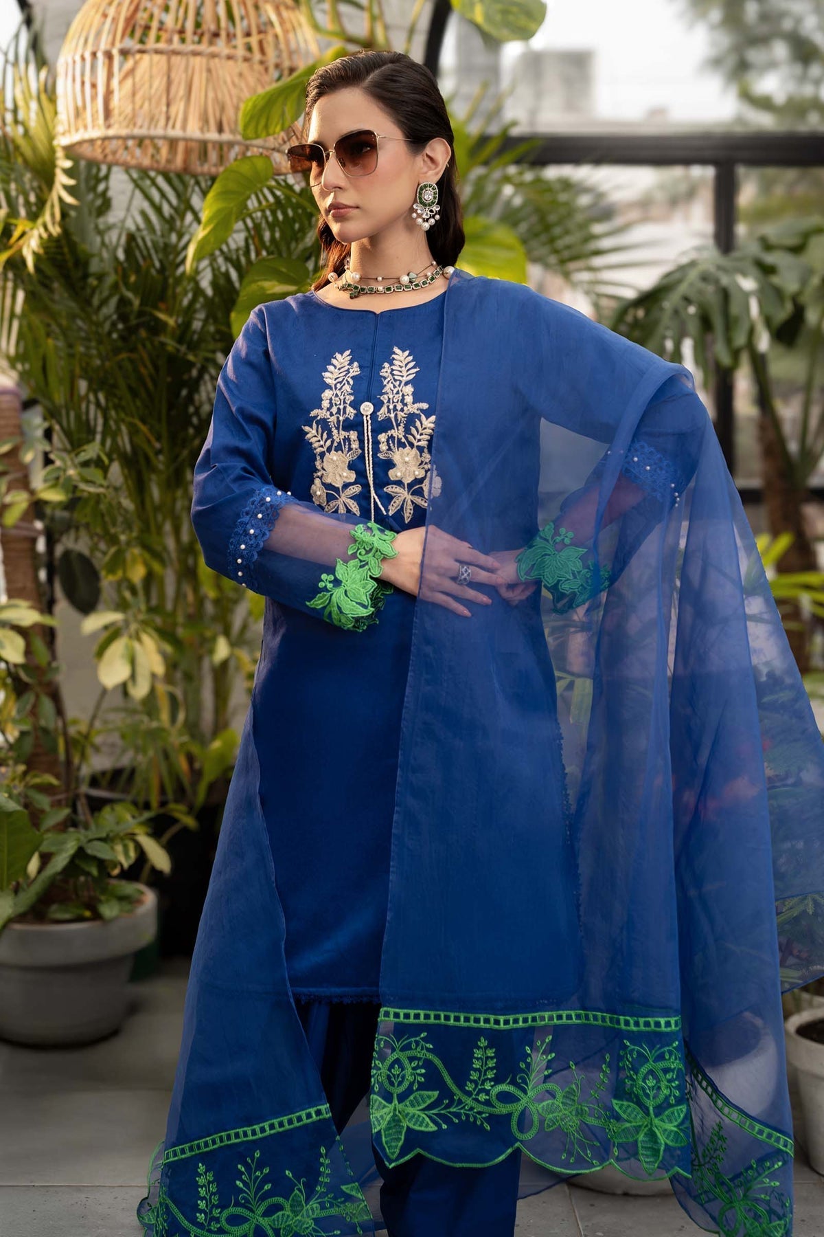 Maria B | Casual Pret 25 | DW-EF25-15 by Maria B - Designer Dress - Type: Ladies Clothes - Available at Libayah - 100% Original