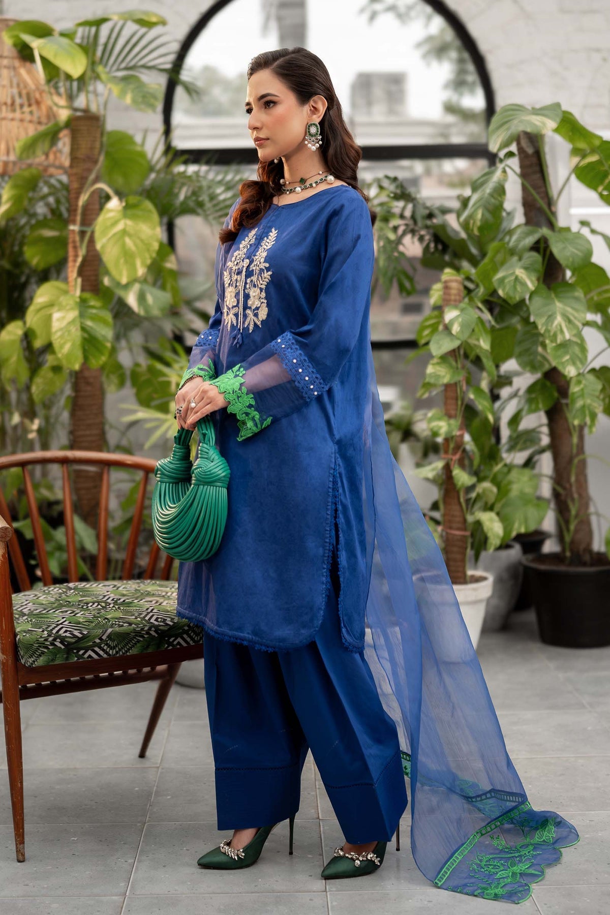 Maria B | Casual Pret 25 | DW-EF25-15 by Maria B - Designer Dress - Type: Ladies Clothes - Available at Libayah - 100% Original