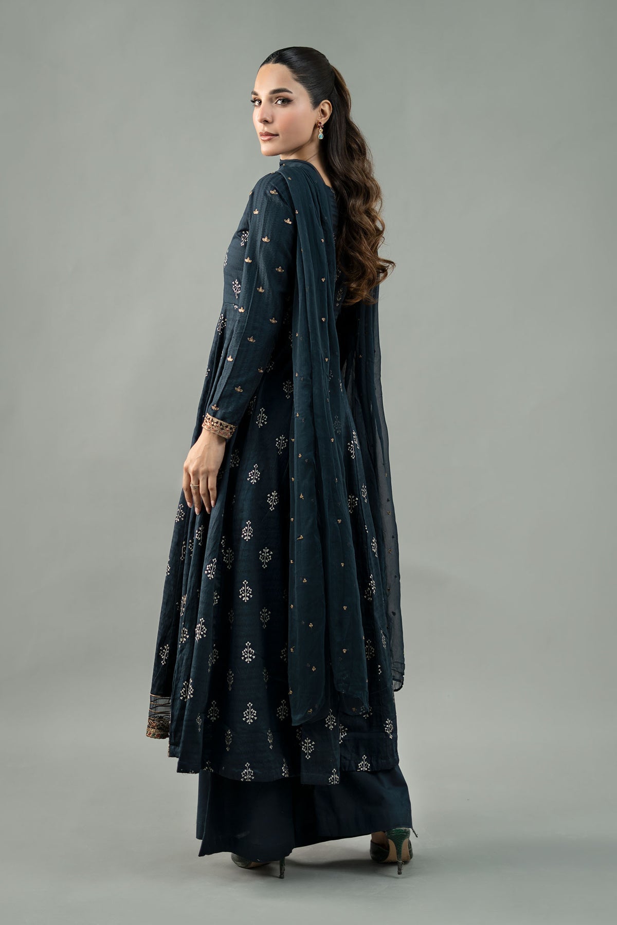 Maria B | Formal Wears | DW-EF21-04R1 by Maria B - Designer Dress - Type: Ladies Clothes - Available at Libayah - 100% Original