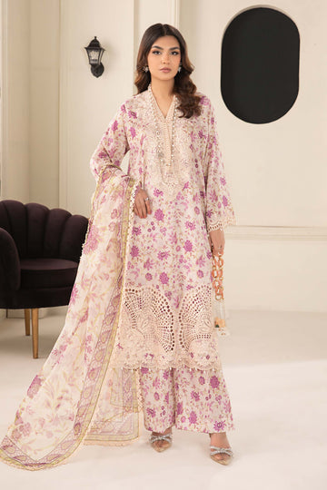 Maria B | Eid Festive Pret | DW-EF24-108R1 - Designer Dress - Type : Ladies Clothes - Available at Libayah - 100% Original