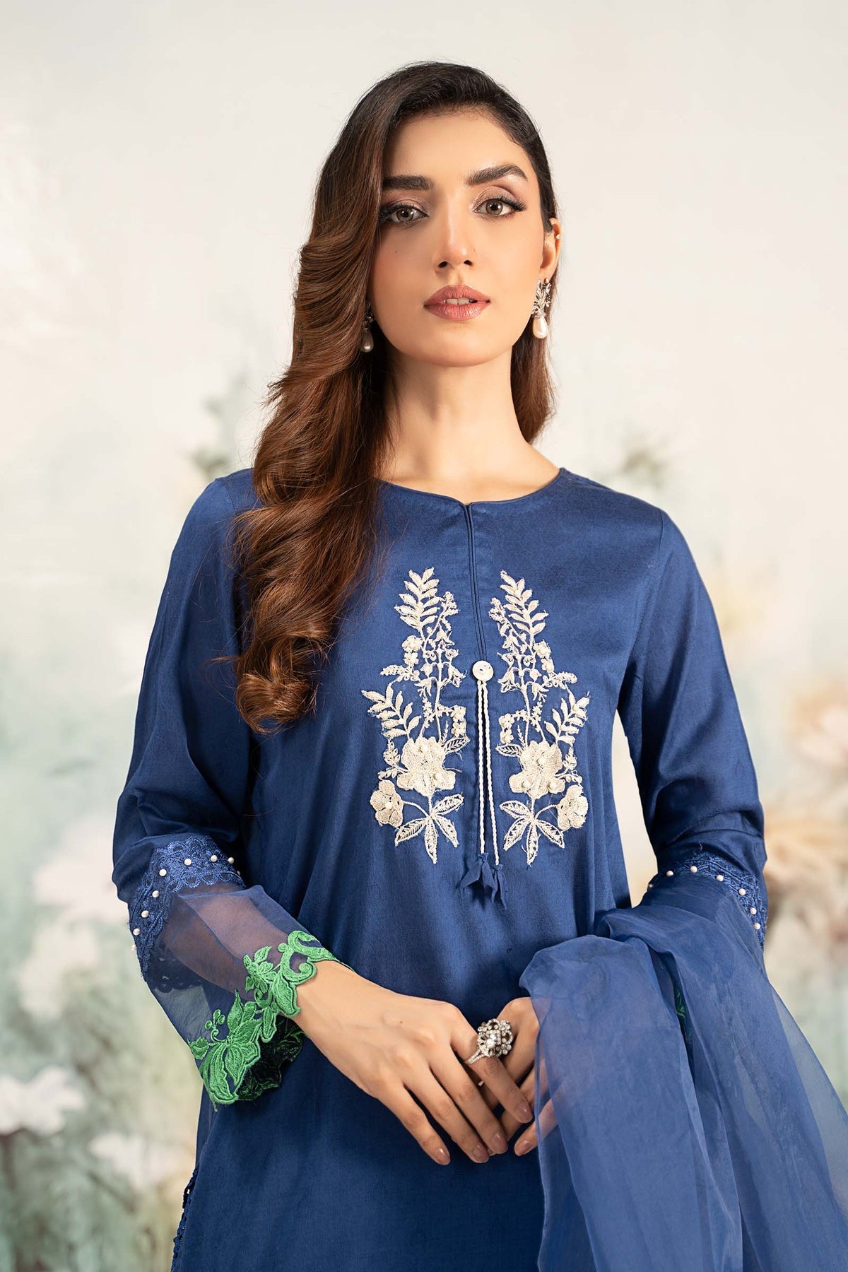 Maria B | Casual Pret 25 | DW-EF25-15 by Maria B - Designer Dress - Type: Ladies Clothes - Available at Libayah - 100% Original