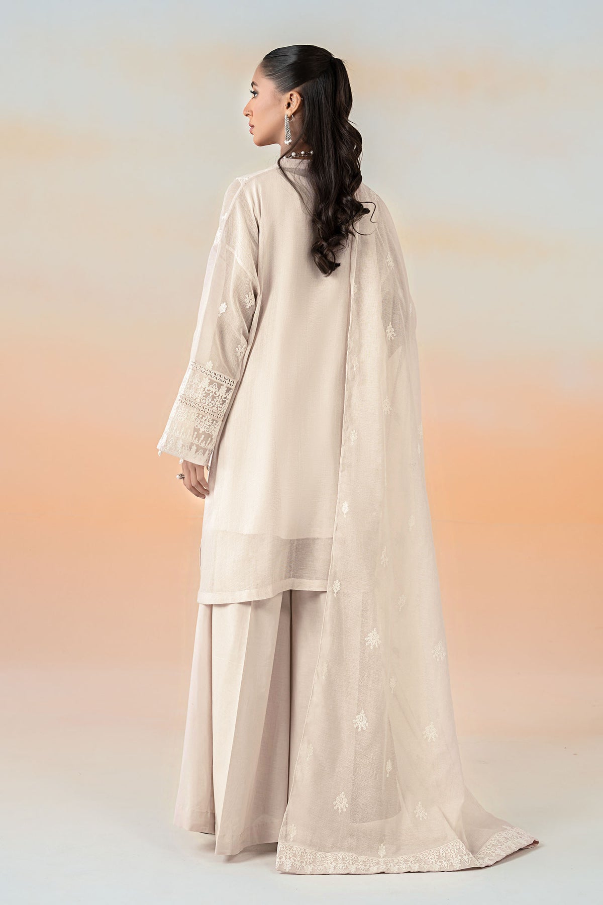 Maria B | Casual Pret 25 | DW-EF25-92 by Maria B - Designer Dress - Type: Ladies Clothes - Available at Libayah - 100% Original