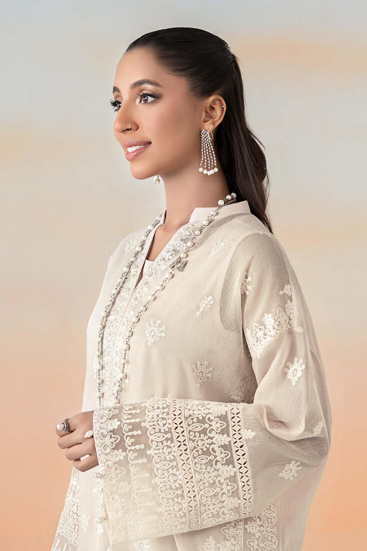 Maria B | Casual Pret 25 | DW-EF25-92 by Maria B - Designer Dress - Type: Ladies Clothes - Available at Libayah - 100% Original