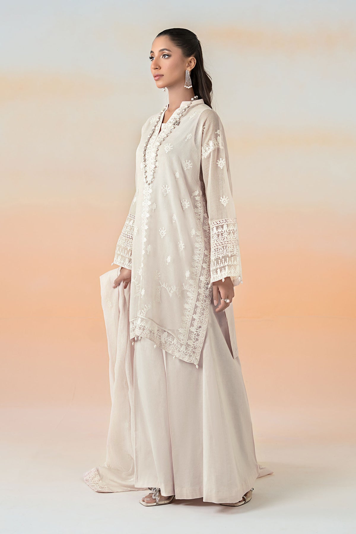 Maria B | Casual Pret 25 | DW-EF25-92 by Maria B - Designer Dress - Type: Ladies Clothes - Available at Libayah - 100% Original