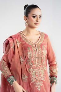 Maria B | Luxury Winter Pret 25 | DW-W25-01-Pink by Maria B - Designer Dress  - Type : Ladies Clothes - Available at Libayah - 100% Original 