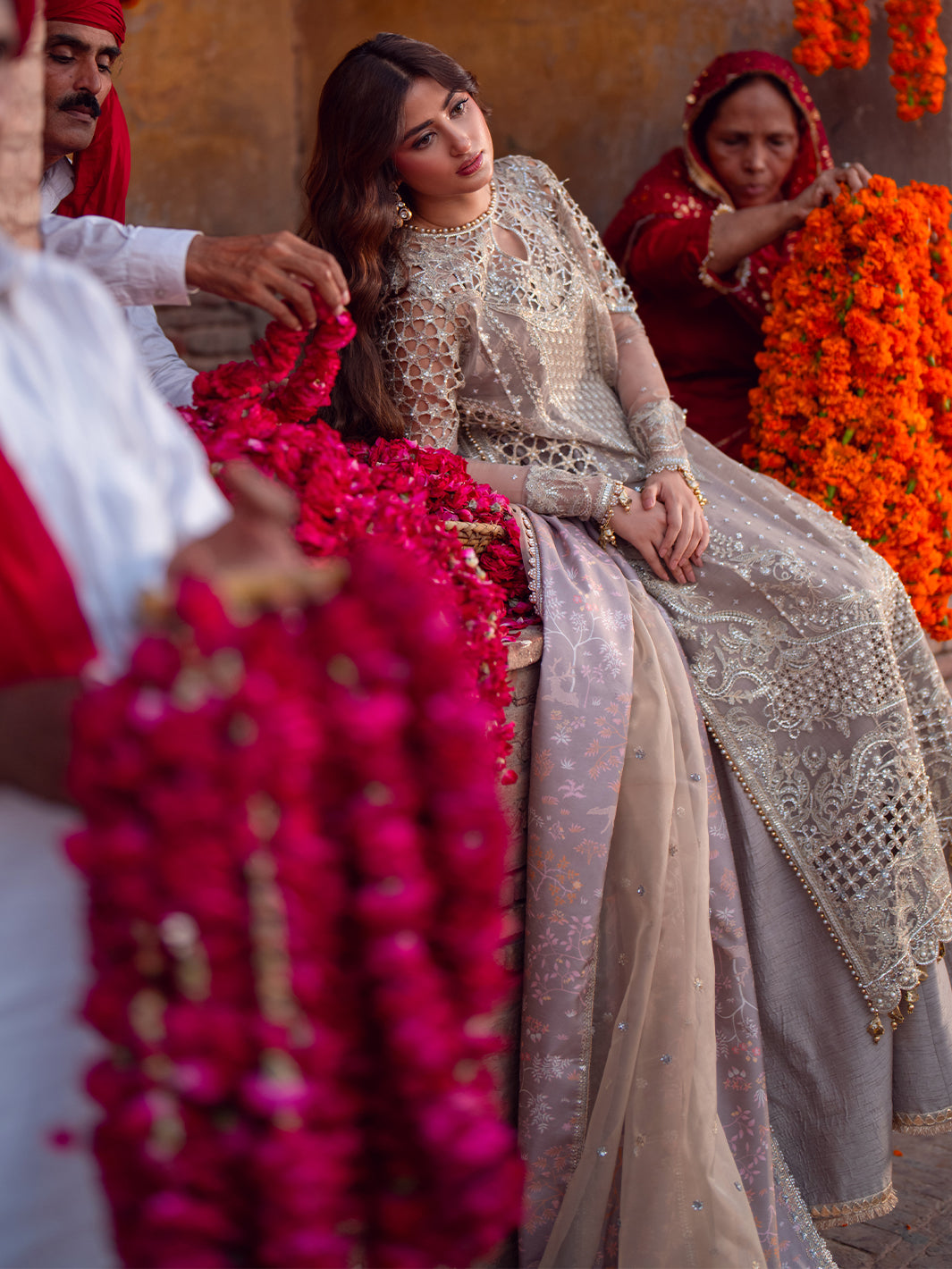 Bin Ilyas | Sona Gachi Luxury Formals | D-601 by Bin Ilyas - Designer Dress  - Type : Ladies Clothes - Available at Libayah - 100% Original 