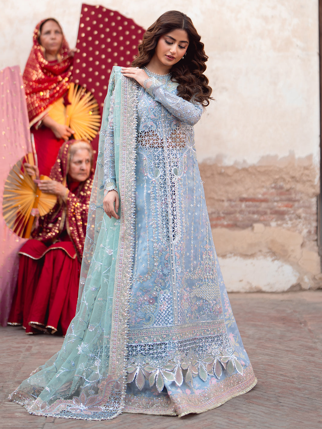 Bin Ilyas | Sona Gachi Luxury Formals | D-602 by Bin Ilyas - Designer Dress  - Type : Ladies Clothes - Available at Libayah - 100% Original 