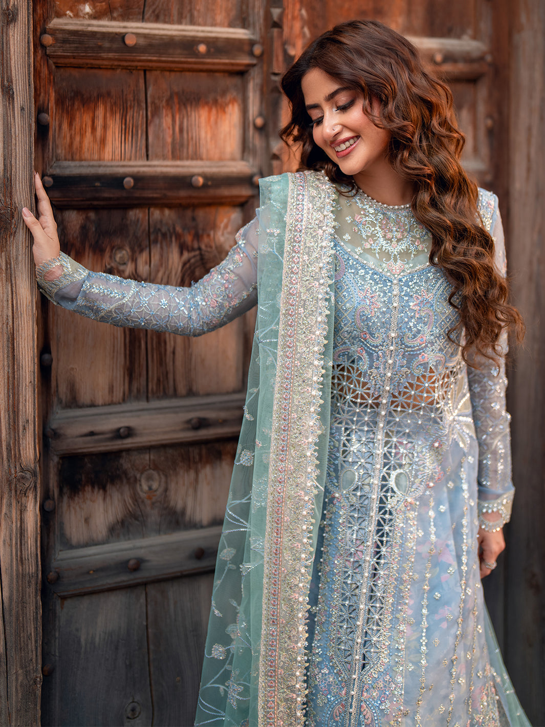 Bin Ilyas | Sona Gachi Luxury Formals | D-602 by Bin Ilyas - Designer Dress  - Type : Ladies Clothes - Available at Libayah - 100% Original 