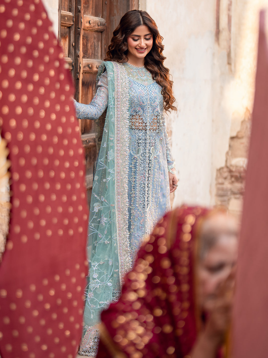Bin Ilyas | Sona Gachi Luxury Formals | D-602 by Bin Ilyas - Designer Dress  - Type : Ladies Clothes - Available at Libayah - 100% Original 