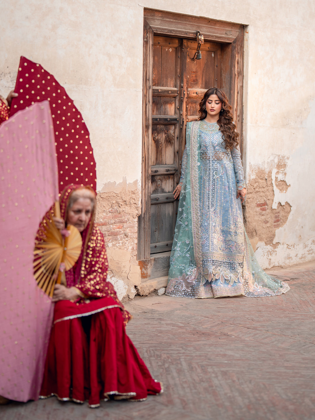 Bin Ilyas | Sona Gachi Luxury Formals | D-602 by Bin Ilyas - Designer Dress  - Type : Ladies Clothes - Available at Libayah - 100% Original 